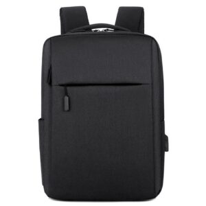 Anti-theft USB Port Laptop Backpack black