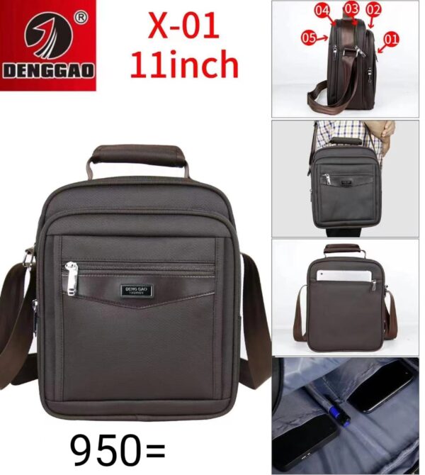 Dengao laptop bag with shoulder strap