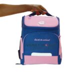 Back to School Kids School Bag pink blue