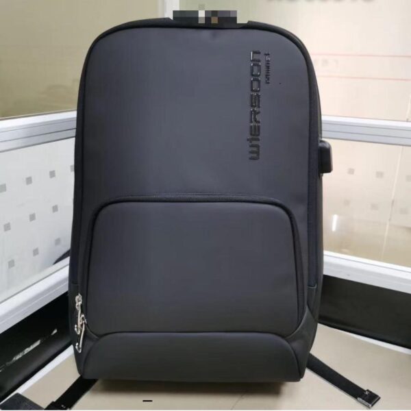 Wiersoon Newest Black Laptop Backpack branded