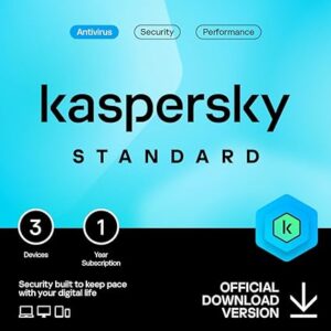Kaspersky Standard Anti-Virus 3 Devices 1 Year