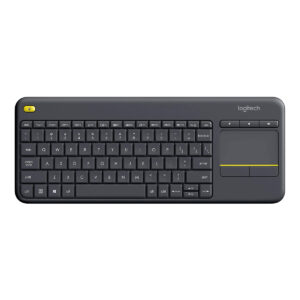 LOGITECH K400 PLUS WITH TOUCHPAD AND KEYBOARD.