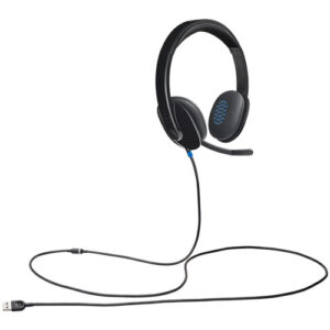 Logitech H540 USB Computer Headsets With Noise-Cancelling Microphone