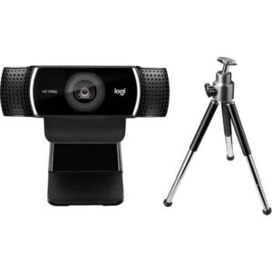 Logitech C922 Pro Stream HD Webcam 1080P with Tripod.