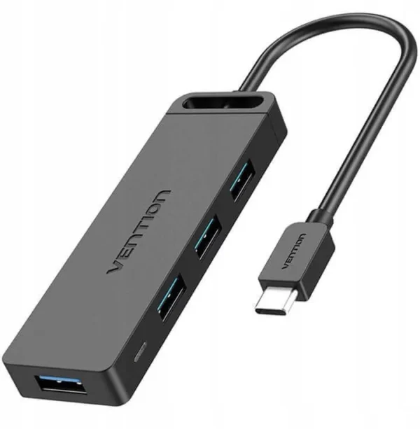 Vention Type-C to 4port Usb 3.0 Hub with power supply.