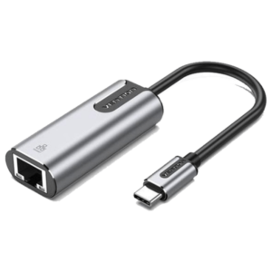 Vention Usb-C to Gigabyte Ethernet Adapter 0.15meters Aluminium Alloy(Grey)