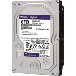 8TB WD Purple Surveillance Hard Drive